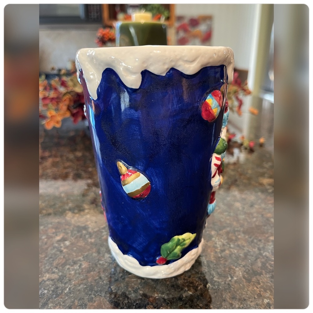Gibson-Set of 4-Snowman Mugs-3-D-Rare!!! - Picture 7 of 8